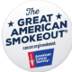 Logo for the Great American Smokeout event held by the American Cancer Society